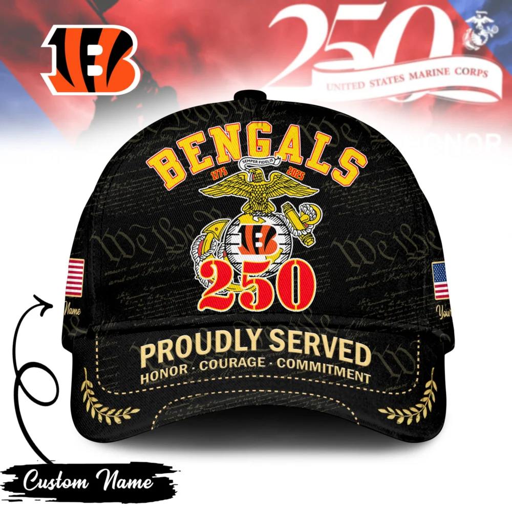 Cincinnati Bengals | Premium NFL Proudly Served Classic Cap TD