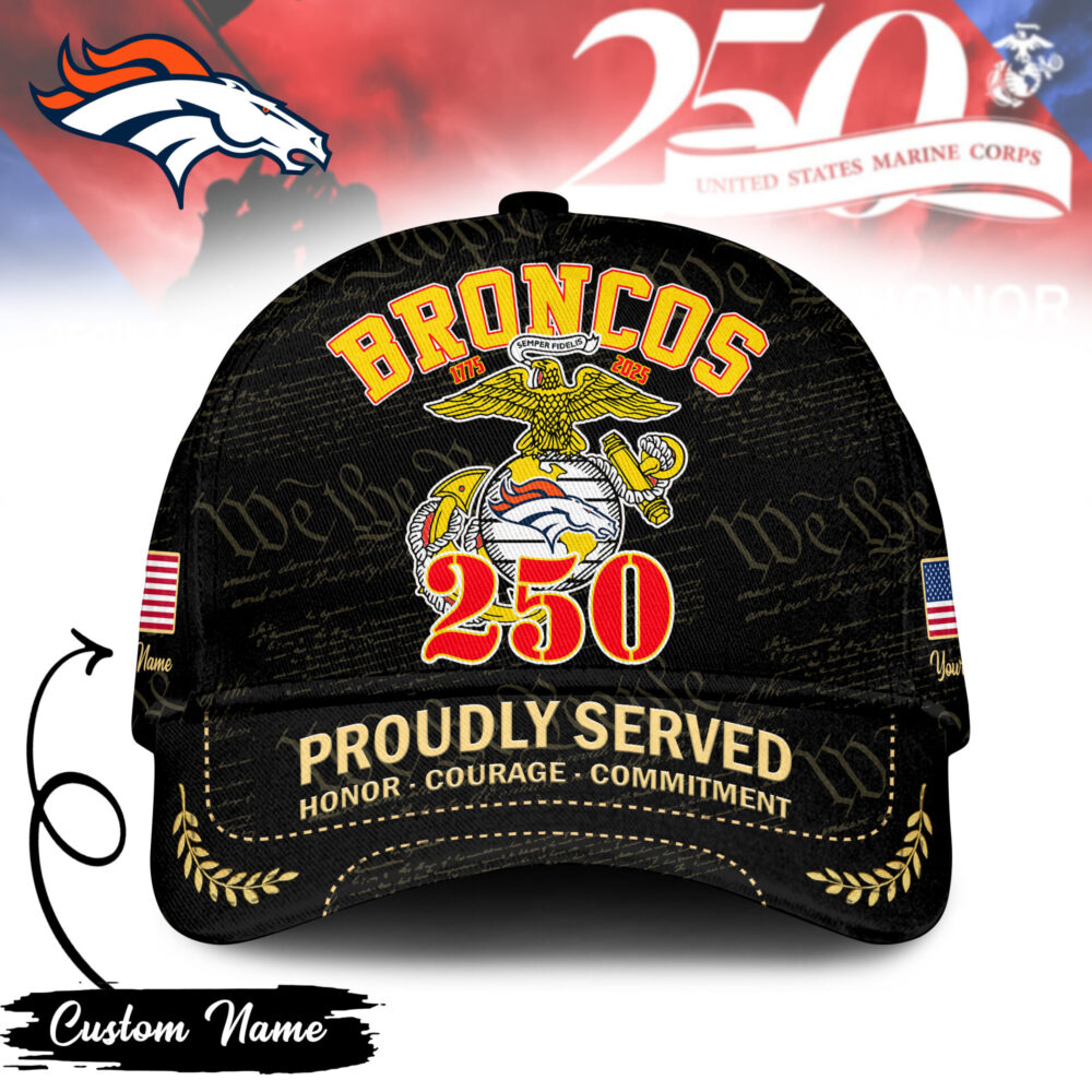 Denver Broncos | Premium NFL Proudly Served Classic Cap TD
