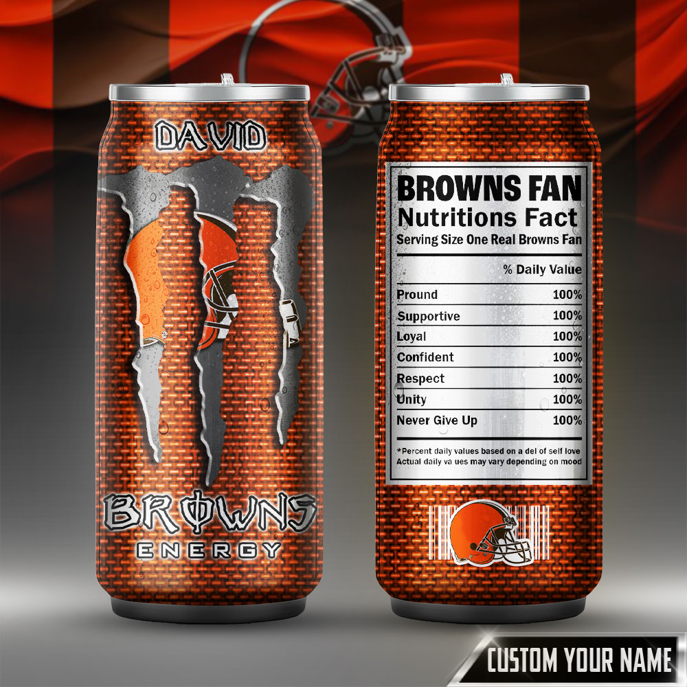 Cleveland Browns | Premium NFL Monster Can Tumbler TD