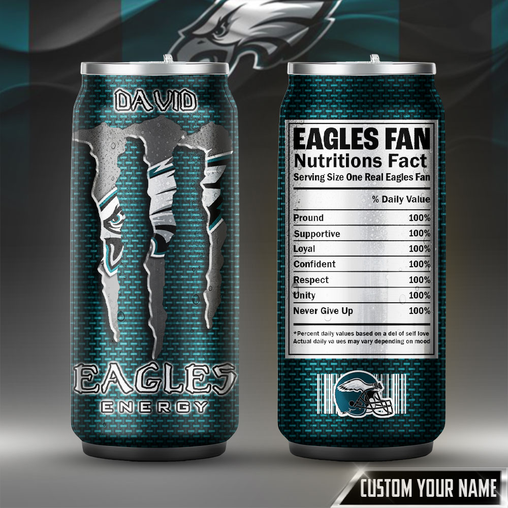 Philadelphia Eagles | Premium NFL Monster Can Tumbler TD