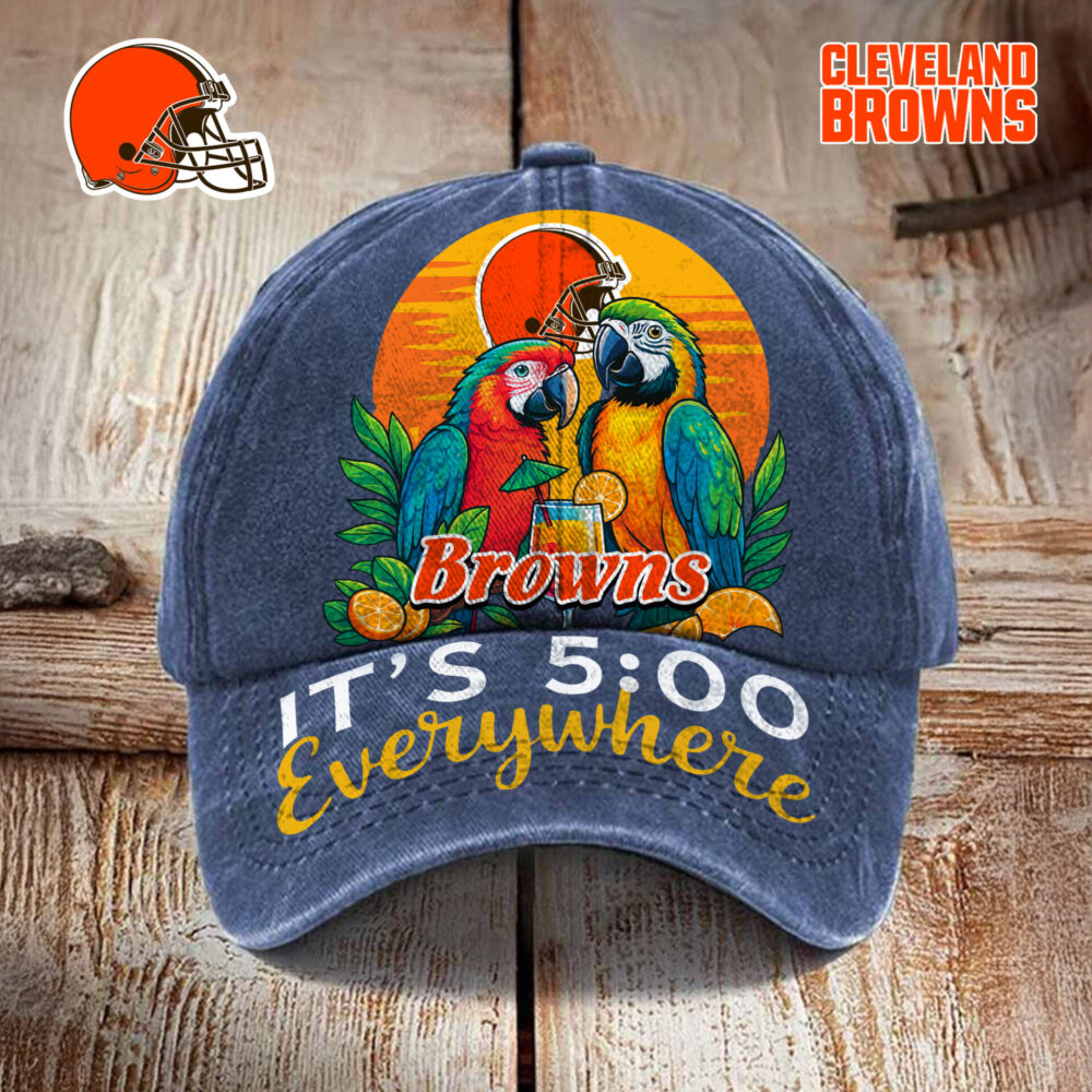 Cleveland Browns | Premium NFL Its 5 Oclock Everywhere Cap
