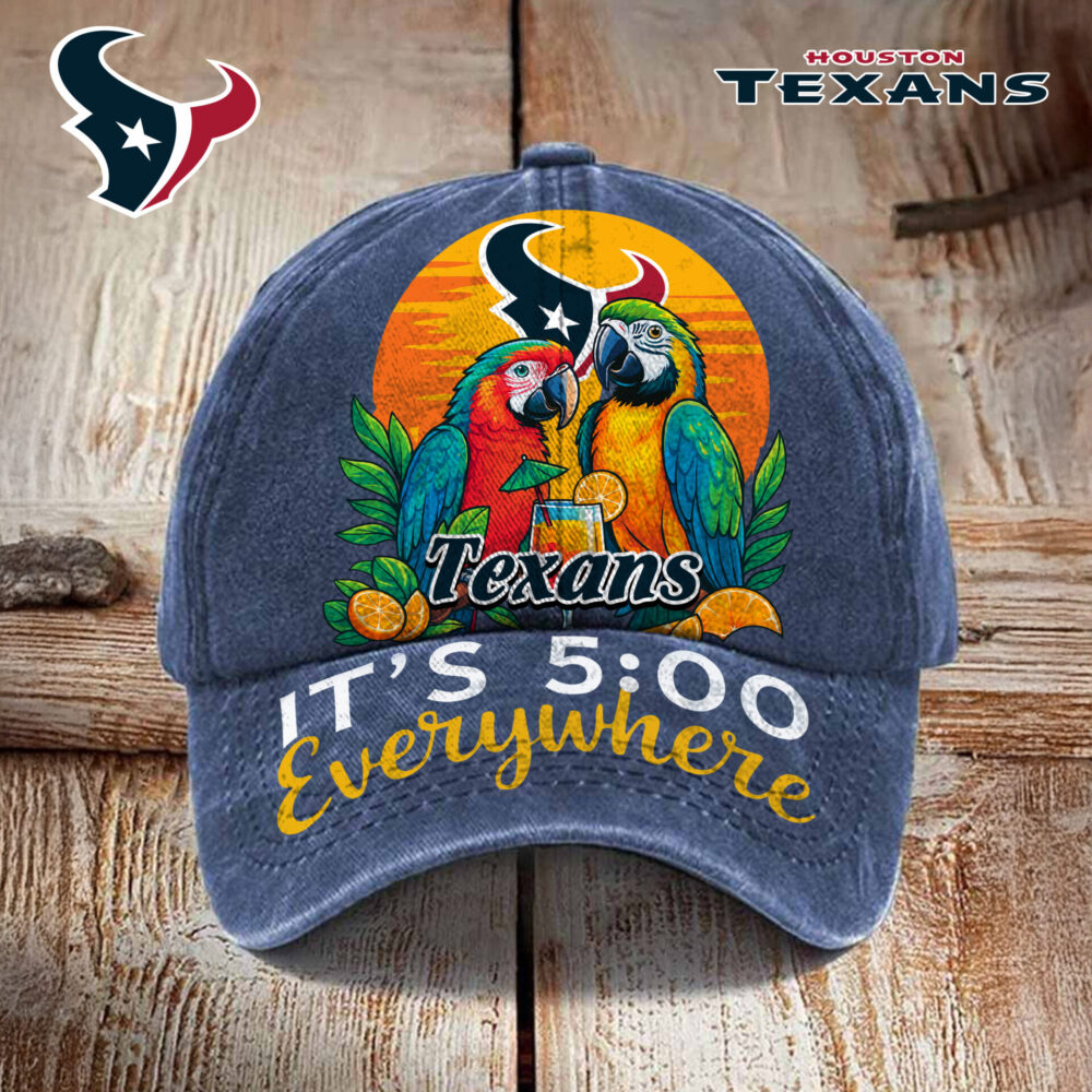 Houston Texans | Premium NFL Its 5 Oclock Everywhere Cap