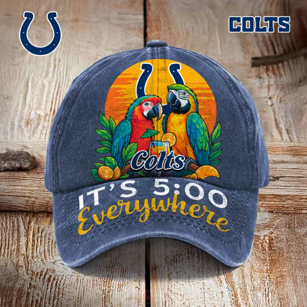 Indianapolis Colts | Premium NFL Its 5 Oclock Everywhere Cap