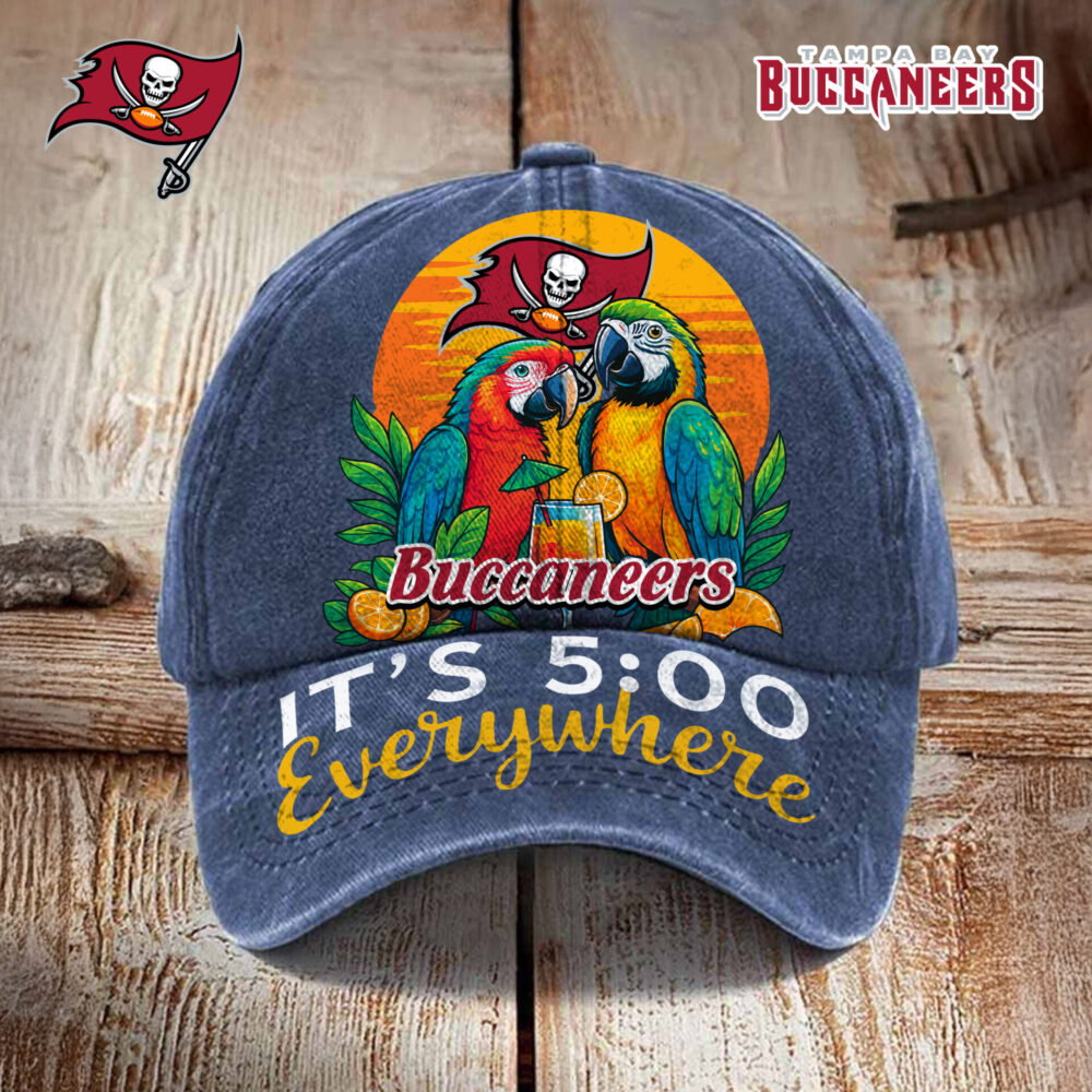 Tampa Bay Buccaneers | Premium NFL Its 5 Oclock Everywhere Cap
