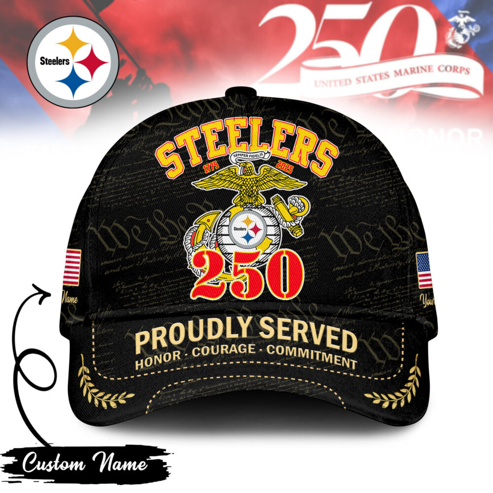 Pittsburgh Steelers | Premium NFL Proudly Served Classic Cap TD - Cap