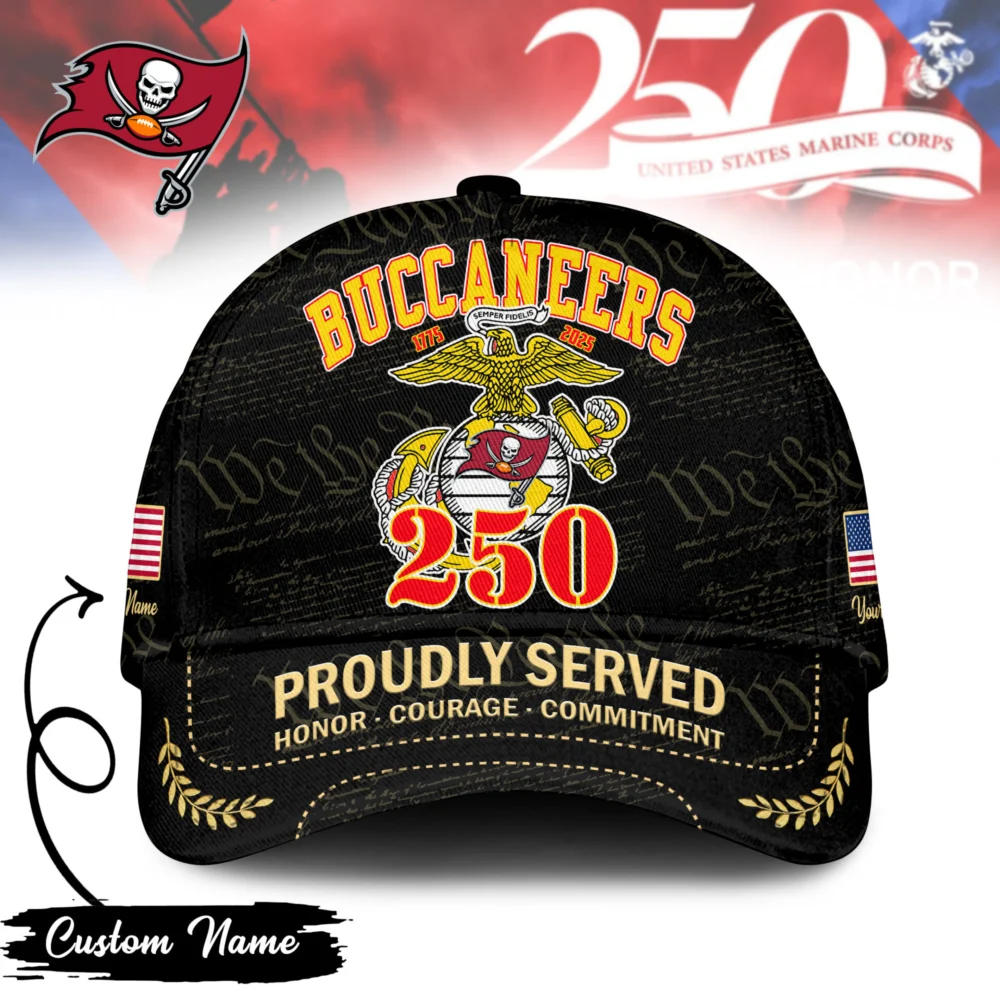 Tampa Bay Buccaneers | Premium NFL Proudly Served Classic Cap TD