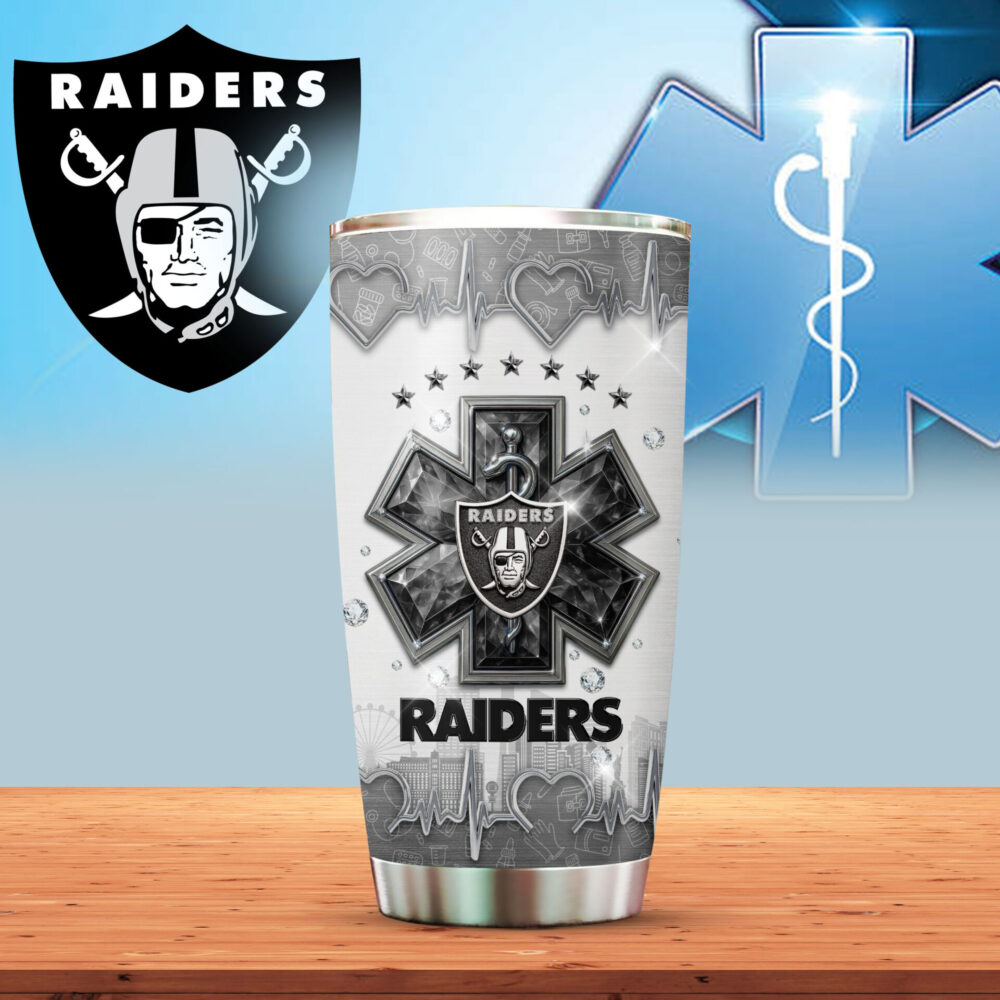 Las Vegas Raiders | Premium NFL EMS Tumbler TD - 20oz