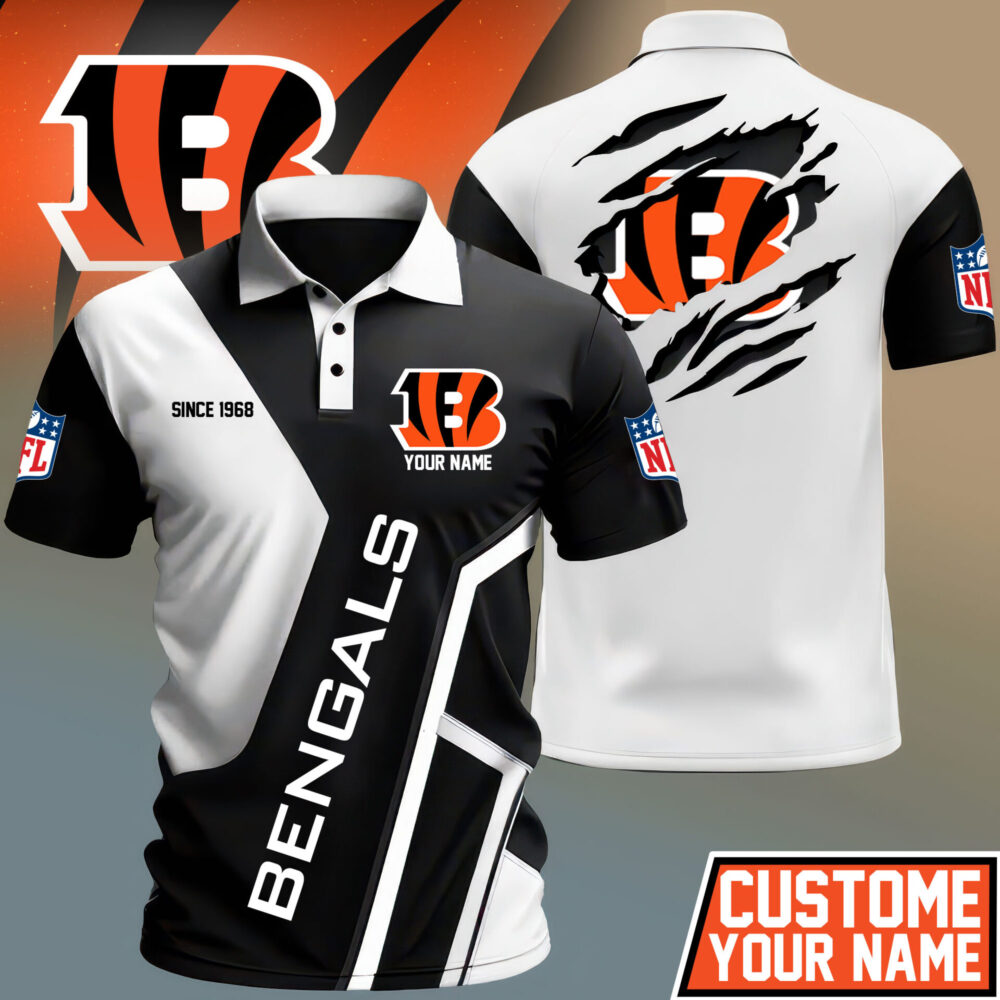 Cincinnati Bengals | Premium NFL Game Day Classic Polo TD