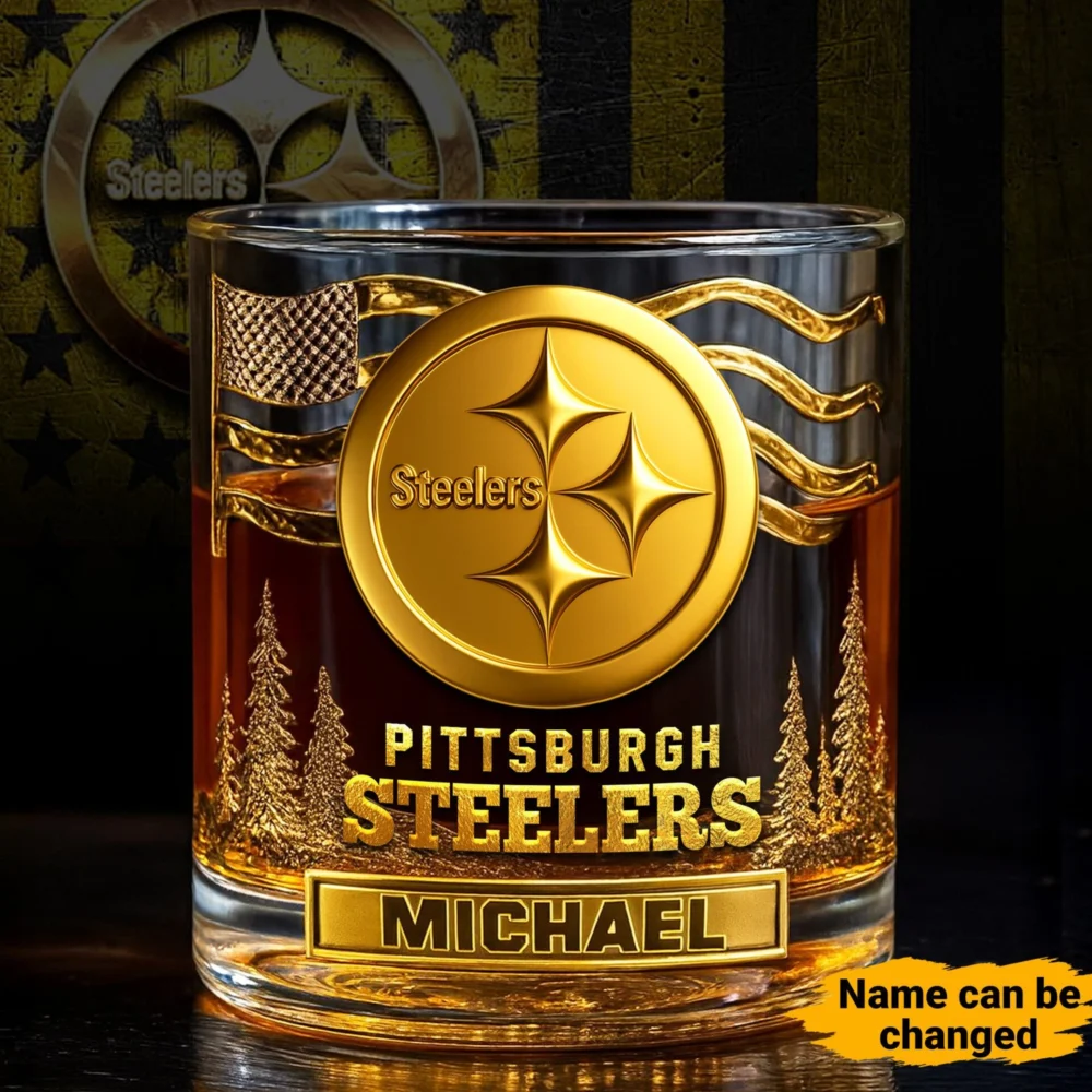 Pittsburgh Steelers | NFL Whiskey Glass TD