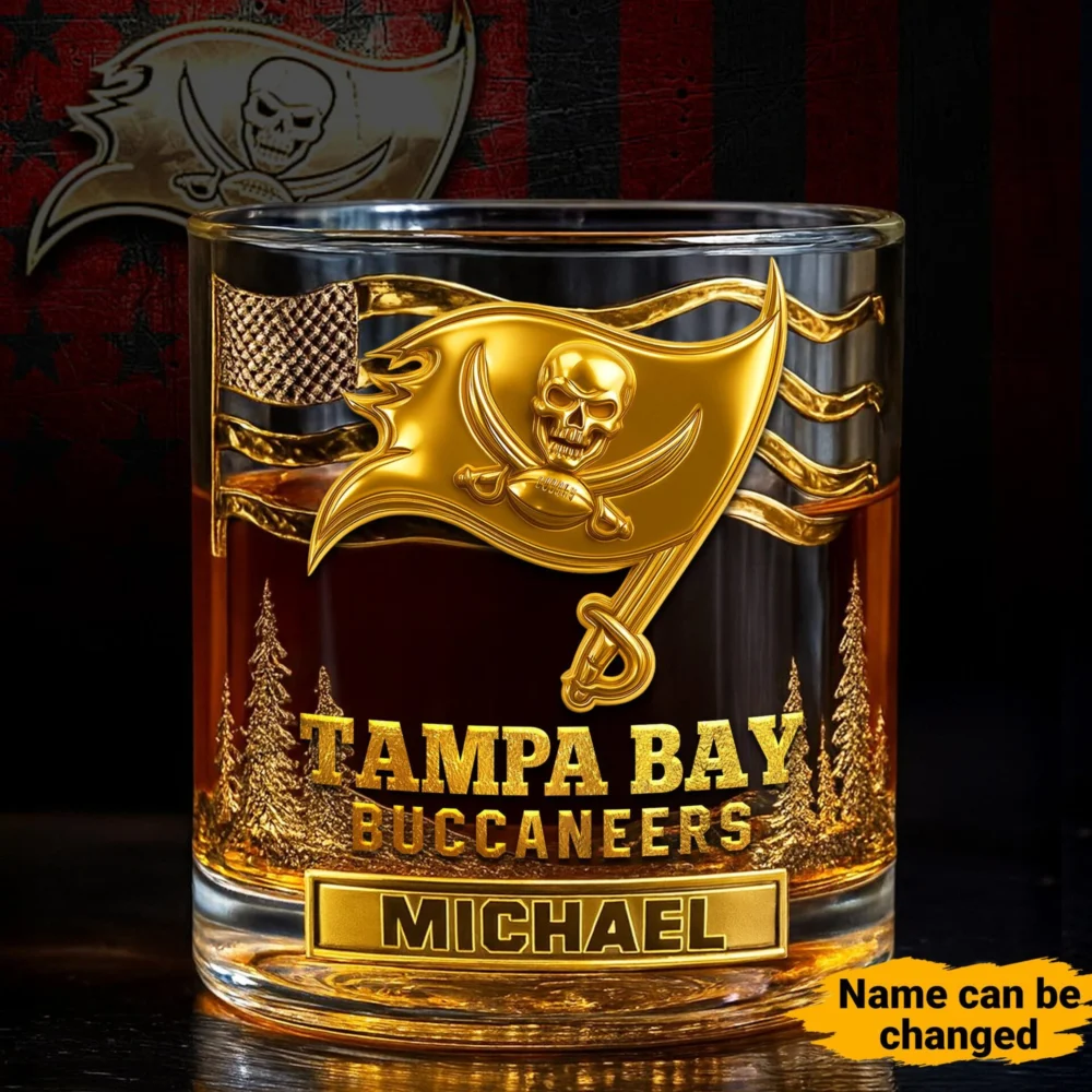 Tampa Bay Buccaneers | NFL Whiskey Glass TD