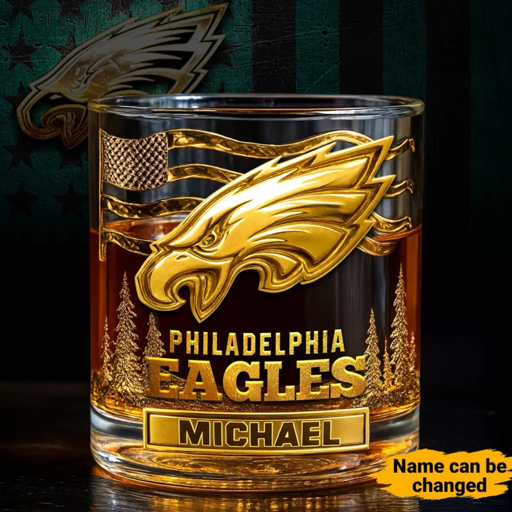 Philadelphia Eagles | NFL Whiskey Glass TD