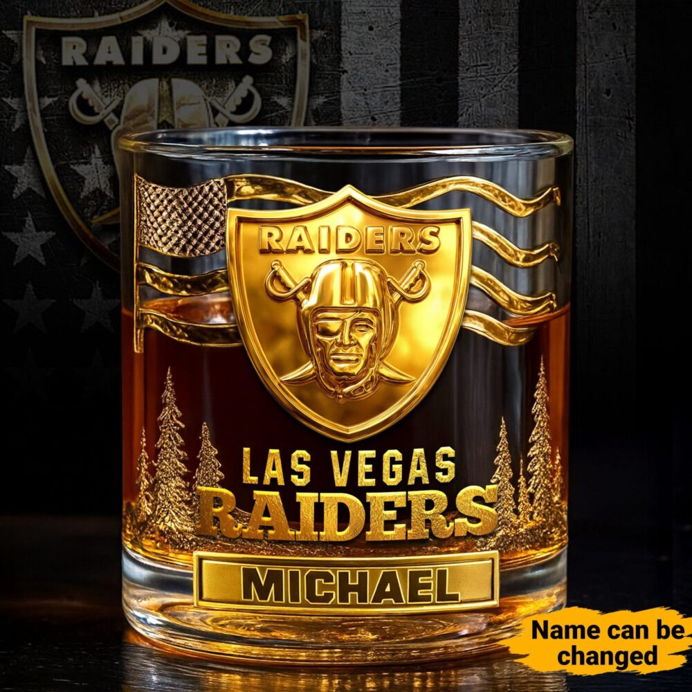 Las Vegas Raiders | NFL Whiskey Glass TD