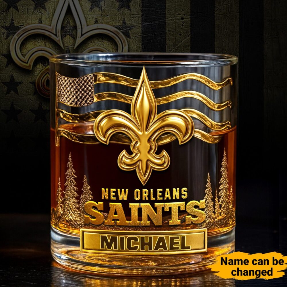 New Orleans Saints | NFL Whiskey Glass TD