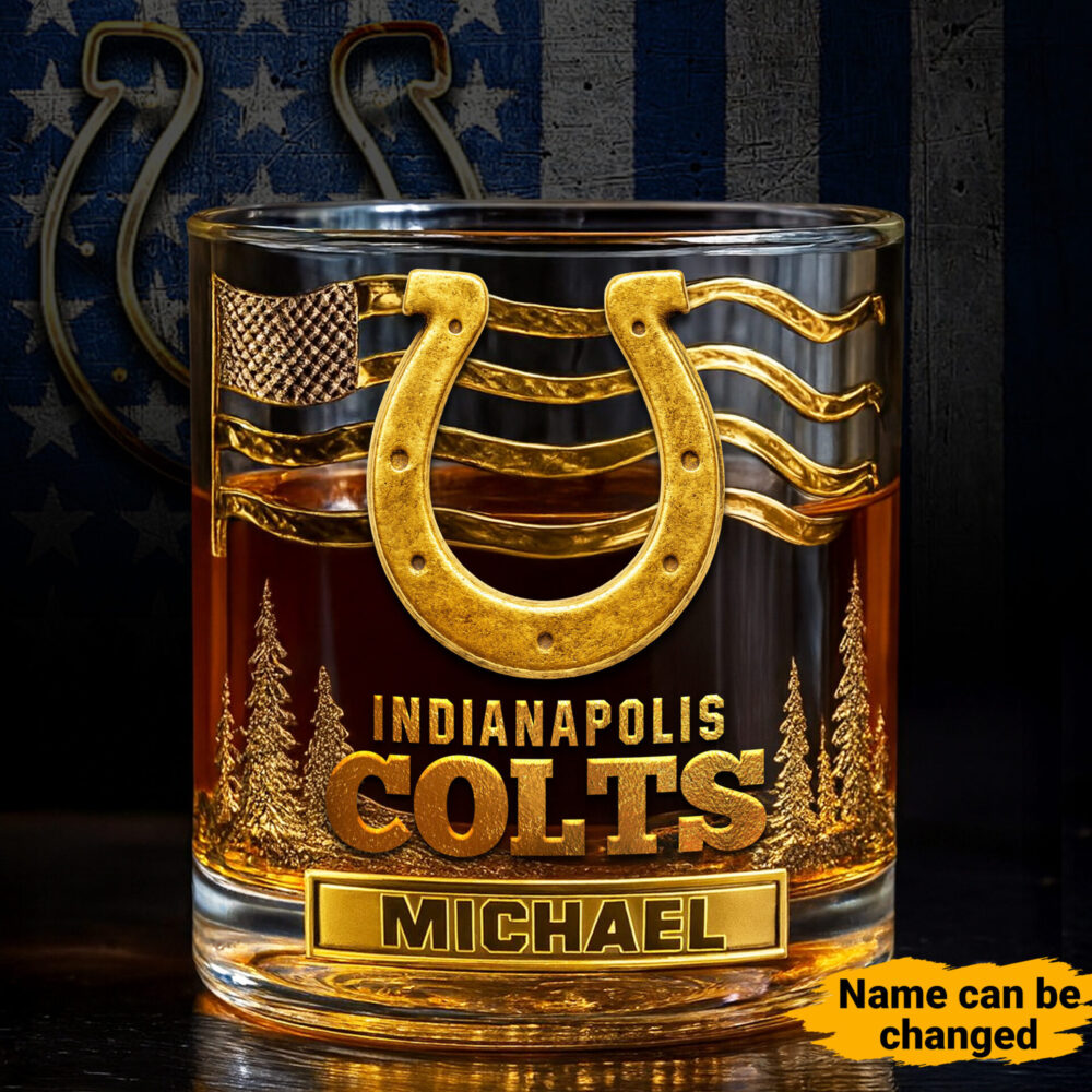 Indianapolis Colts | NFL Whiskey Glass TD