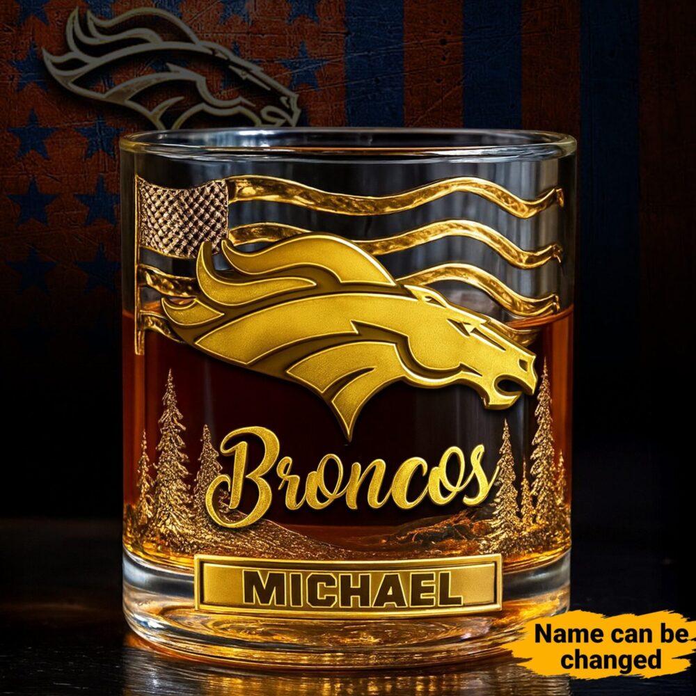 Denver Broncos | NFL Whiskey Glass TD