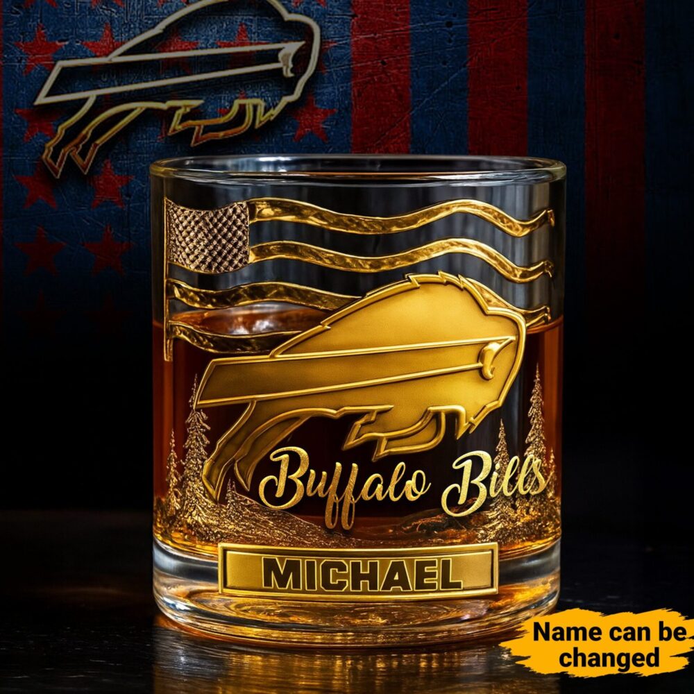 Buffalo Bills | NFL Whiskey Glass TD