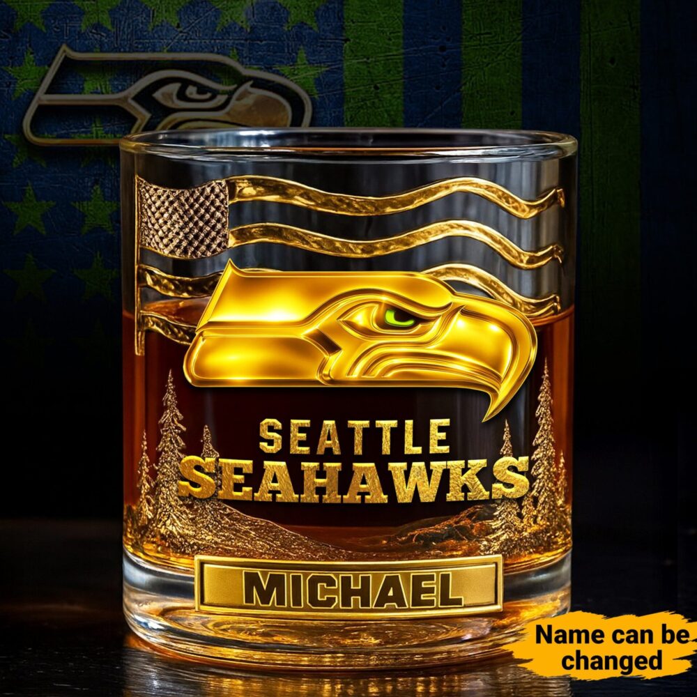 Seattle Seahawks | NFL Whiskey Glass TD