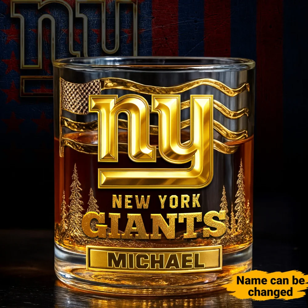 New York Giants | NFL Whiskey Glass TD