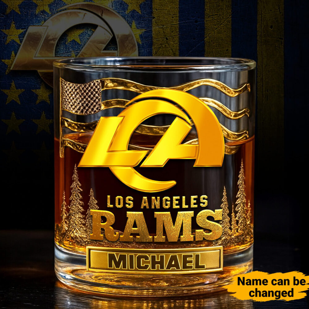 Los Angeles Rams | NFL Whiskey Glass TD