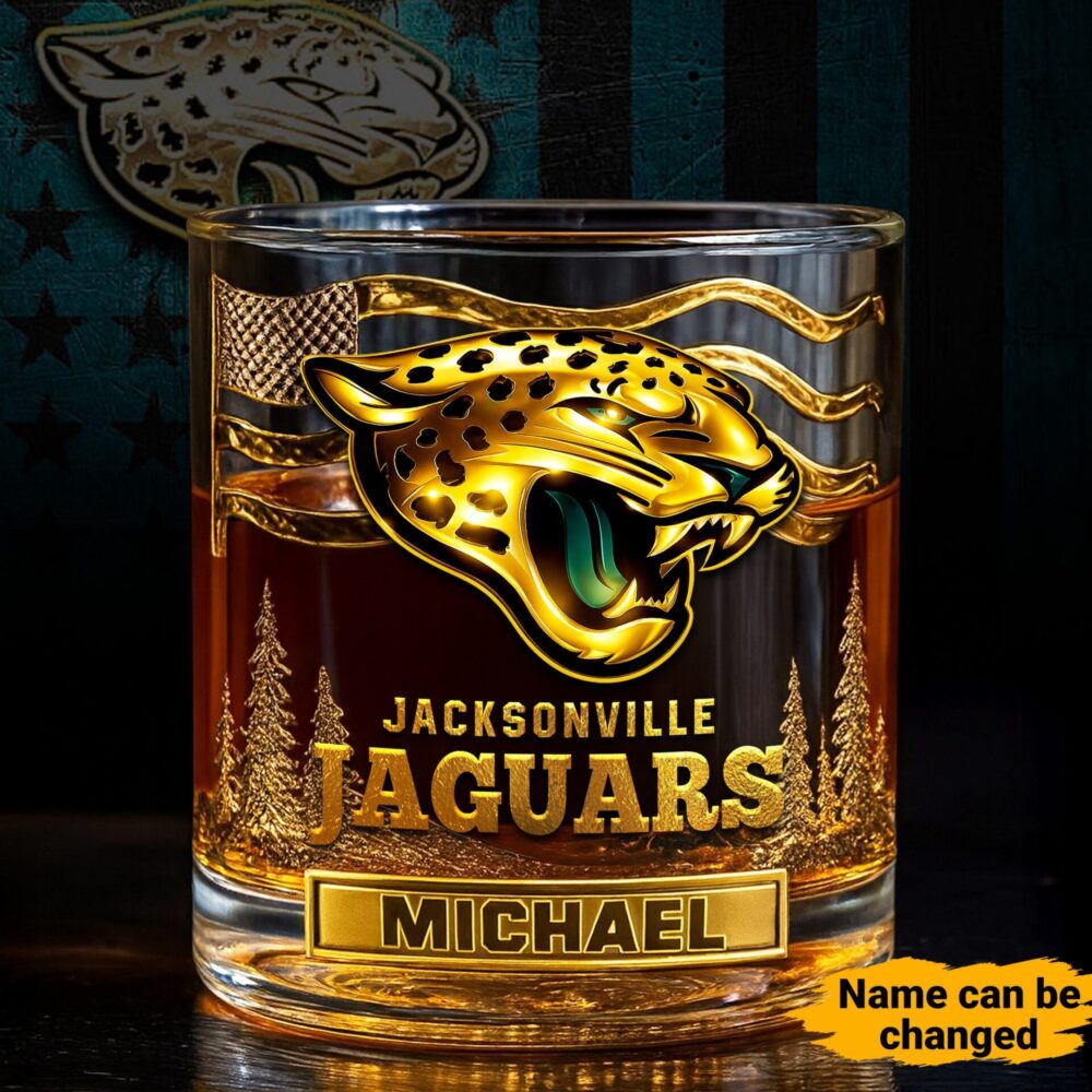 Jacksonville Jaguars | NFL Whiskey Glass TD