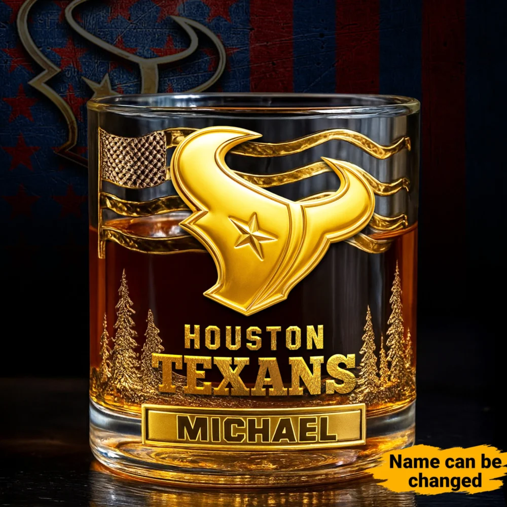 Houston Texans | NFL Whiskey Glass TD