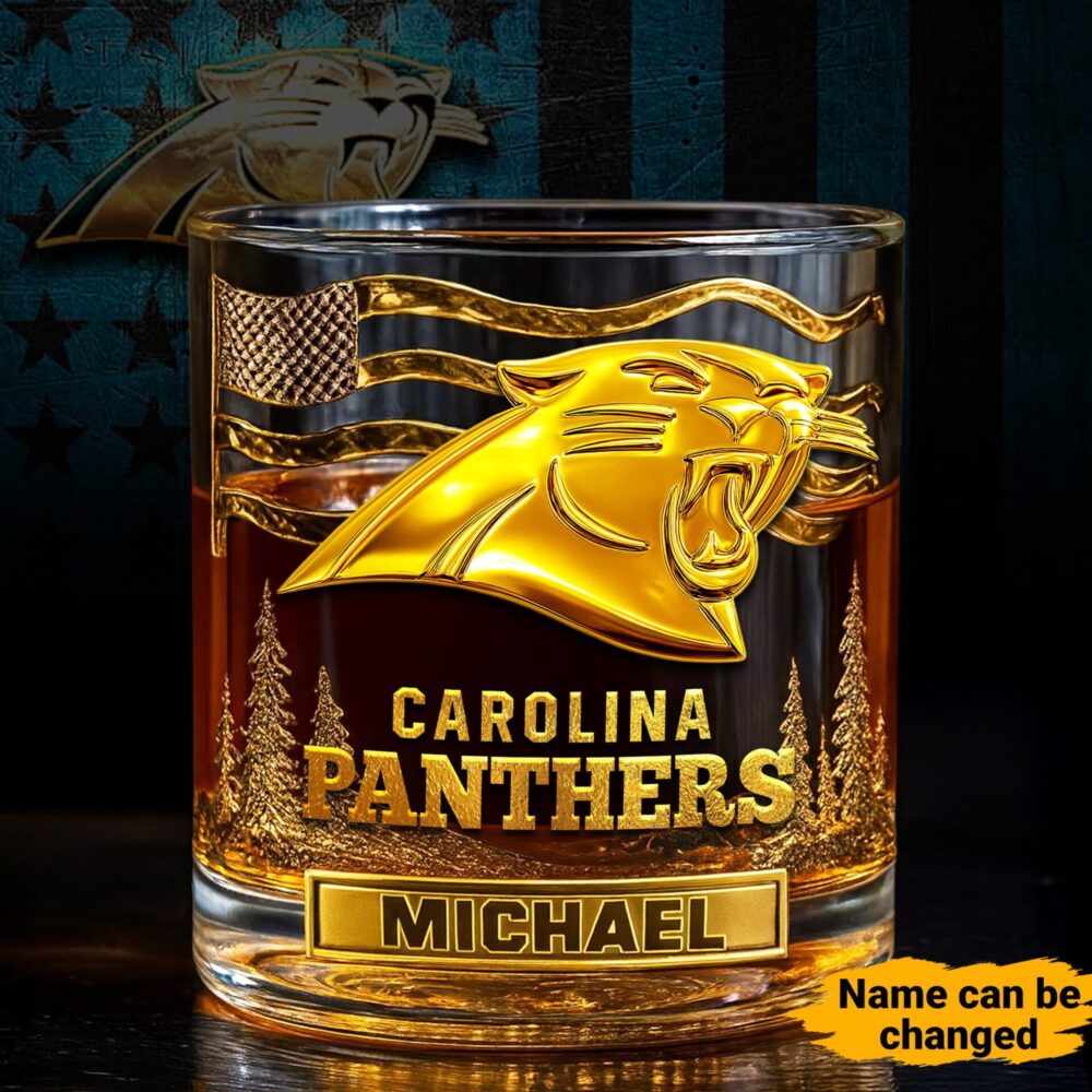 Carolina Panthers | NFL Whiskey Glass TD