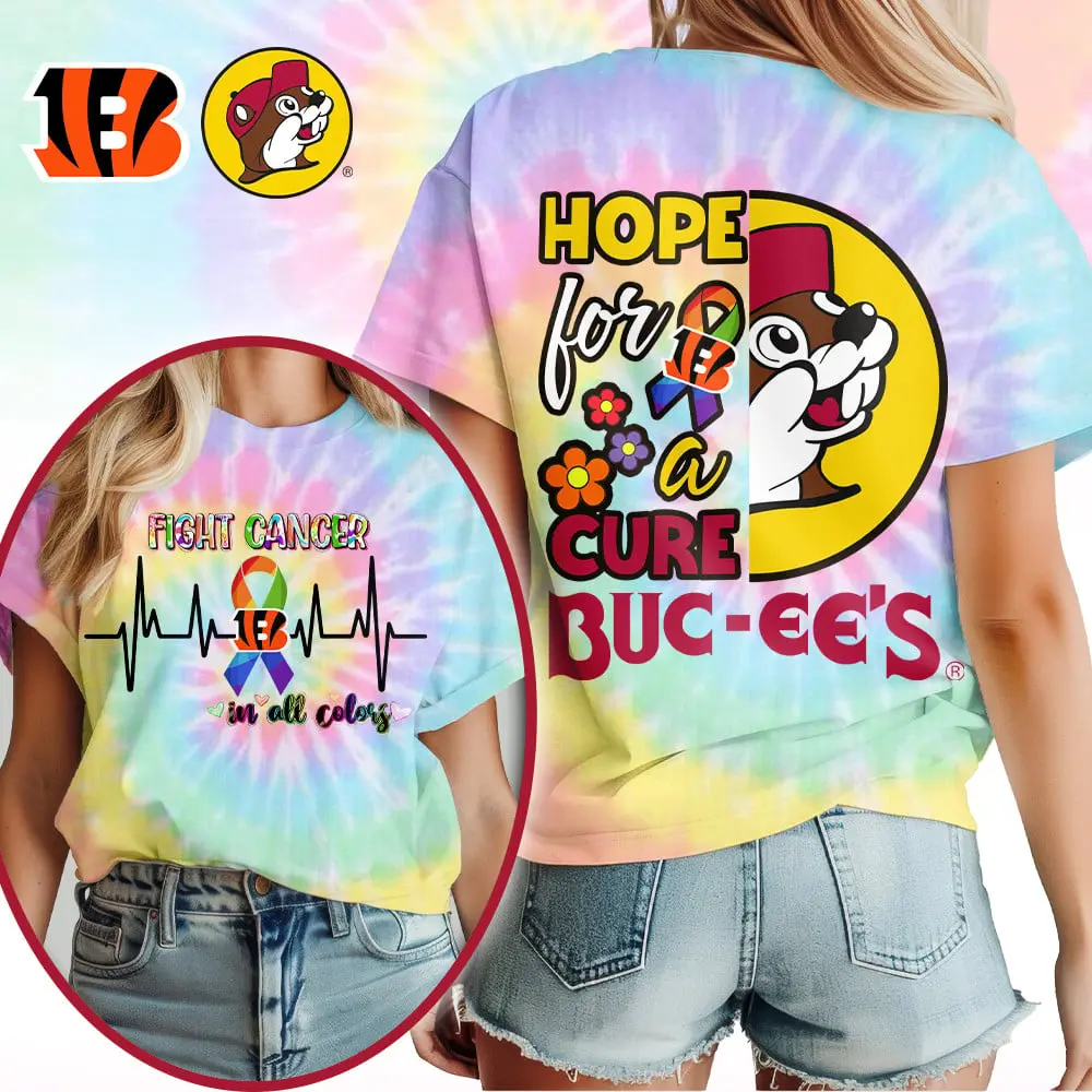 Cincinnati Bengals | Premium NFL Bucee Cancer Awareness Woman Shirt