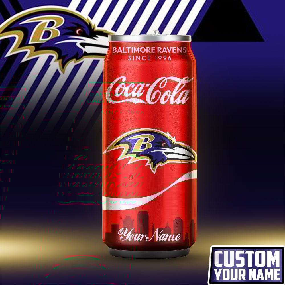 Baltimore Ravens | NFL Coca Cola Can Shaped Tumbler TD