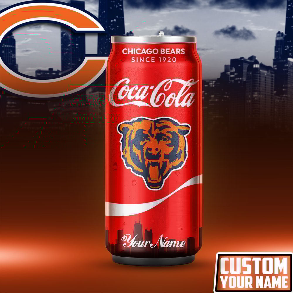 Chicago Bears | NFL Coca Cola Can Shaped Tumbler TD