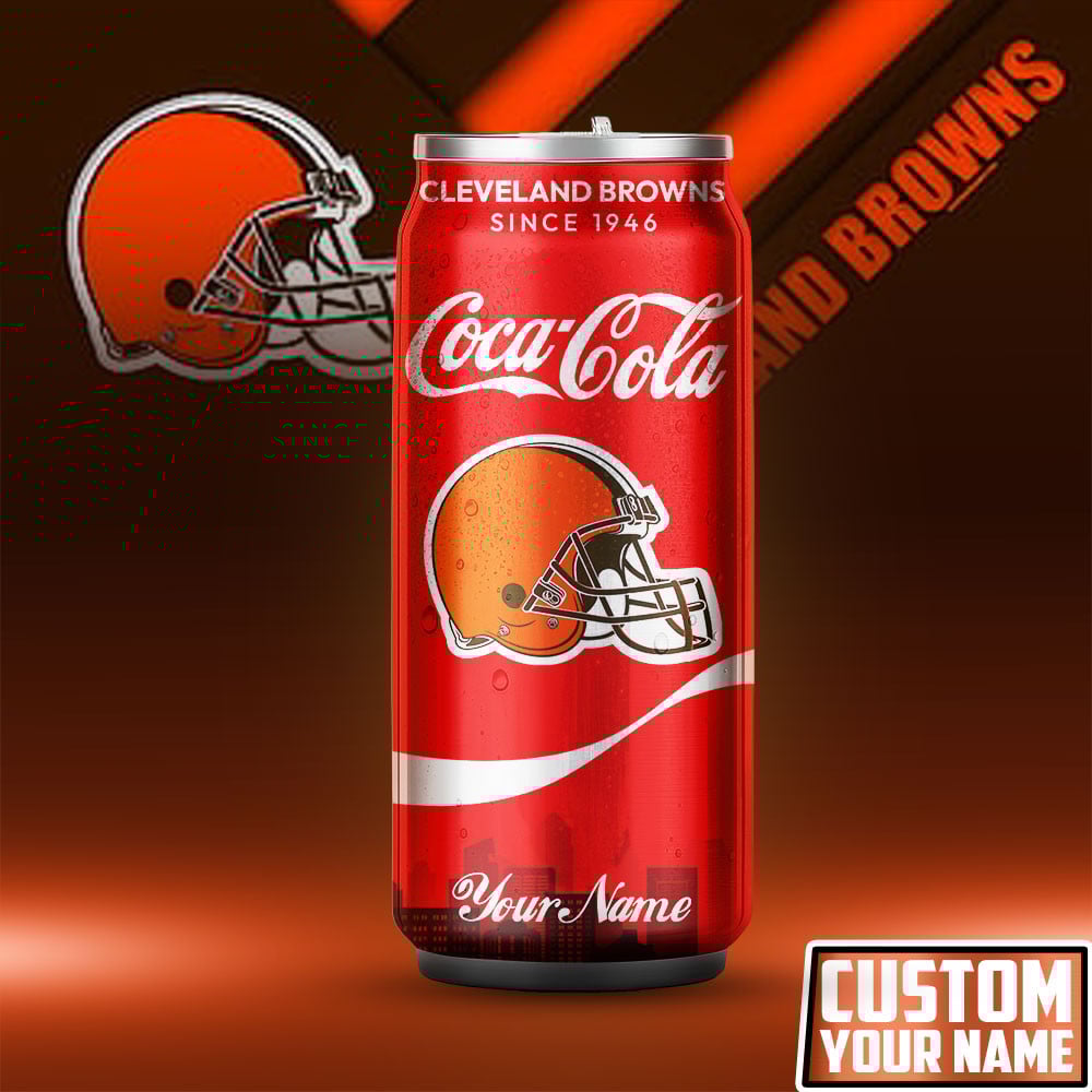 Cleveland Browns | NFL Coca Cola Can Shaped Tumbler TD