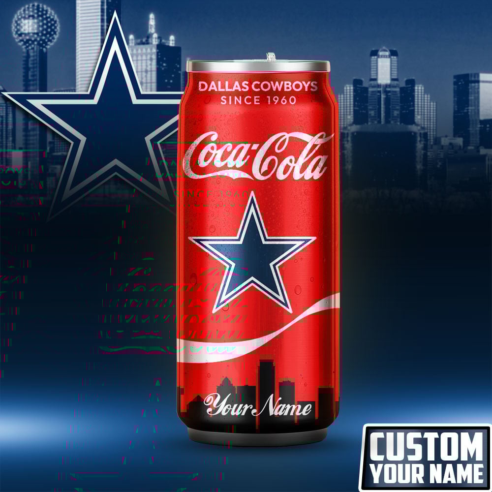 Dallas Cowboys | NFL Coca Cola Can Shaped Tumbler TD