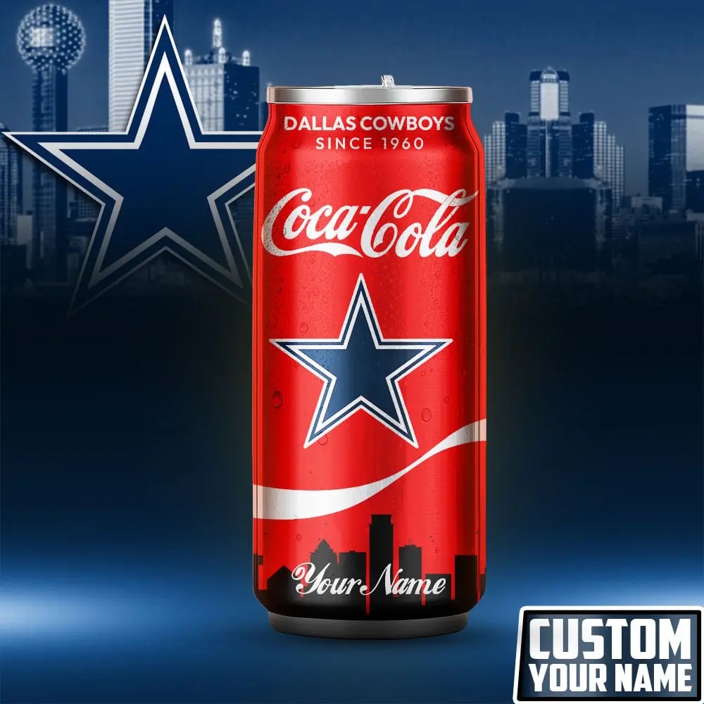 Dallas Cowboys | NFL Coca Cola Can Tumbler TD