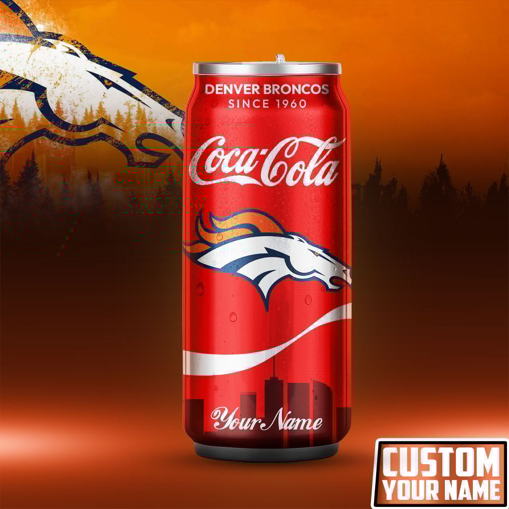 Denver Broncos | NFL Coca Cola Can Shaped Tumbler TD