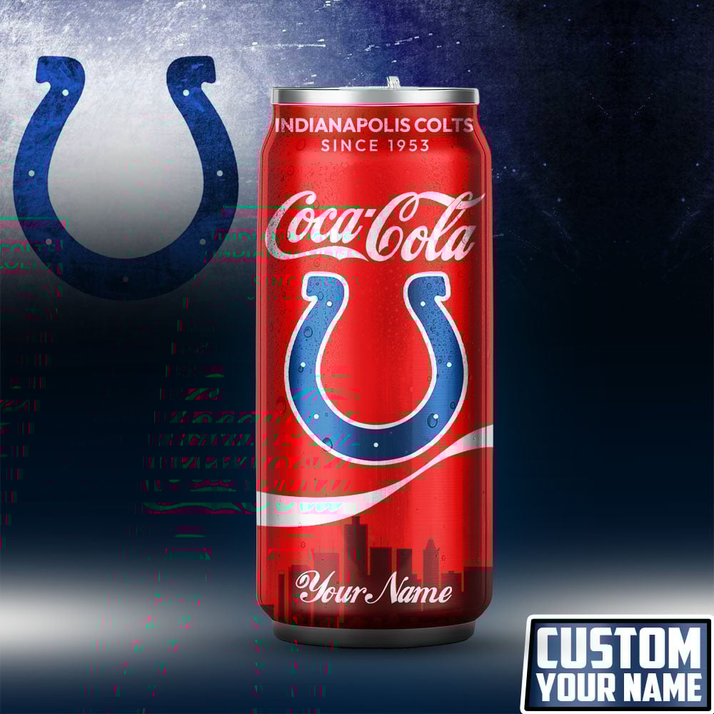 Indianapolis Colts | NFL Coca Cola Can Shaped Tumbler TD
