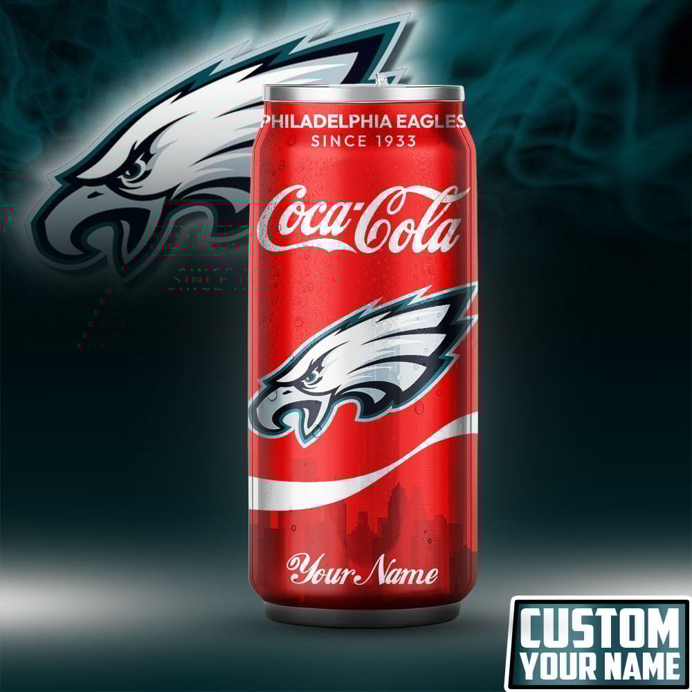 Philadelphia Eagles | NFL Coca Cola Can Shaped Tumbler TD