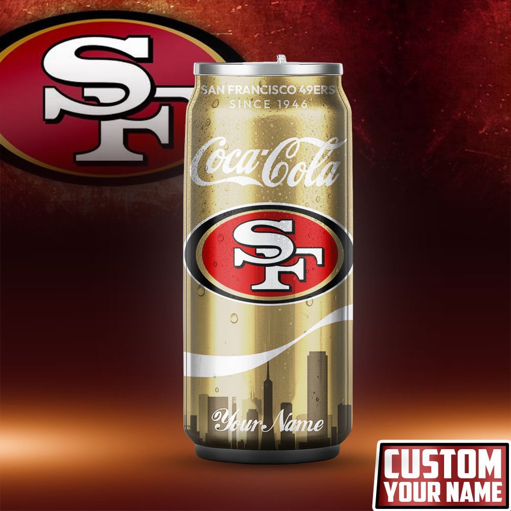 San Francisco 49ers | NFL Coca Cola Can Shaped Tumbler TD