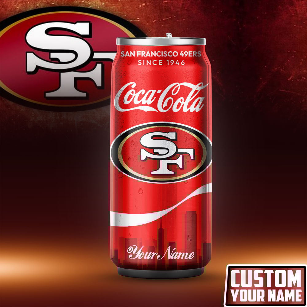San Francisco 49ers | NFL Coca Cola Can Shaped Tumbler TD