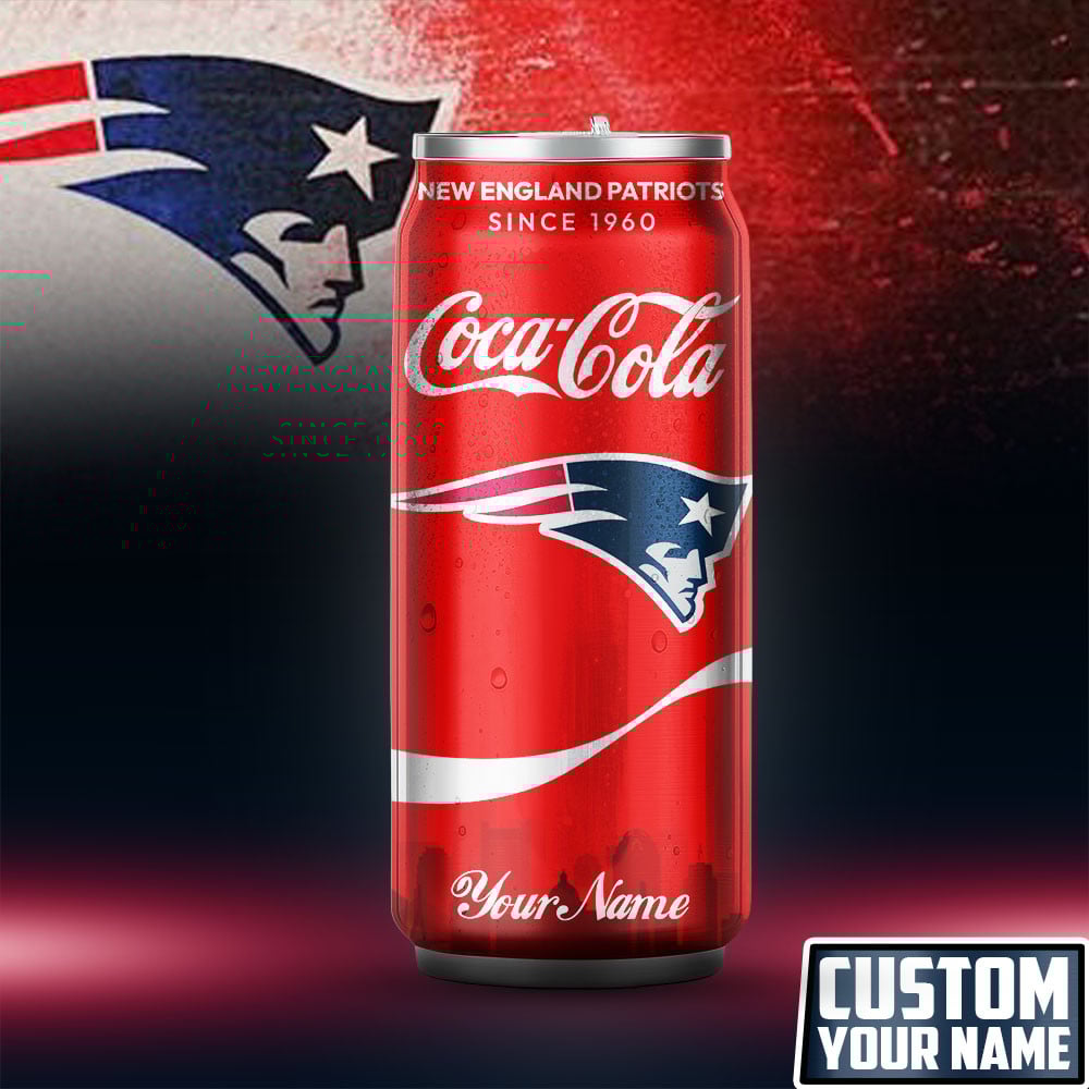 New England Patriots | NFL Coca Cola Can Shaped Tumbler TD