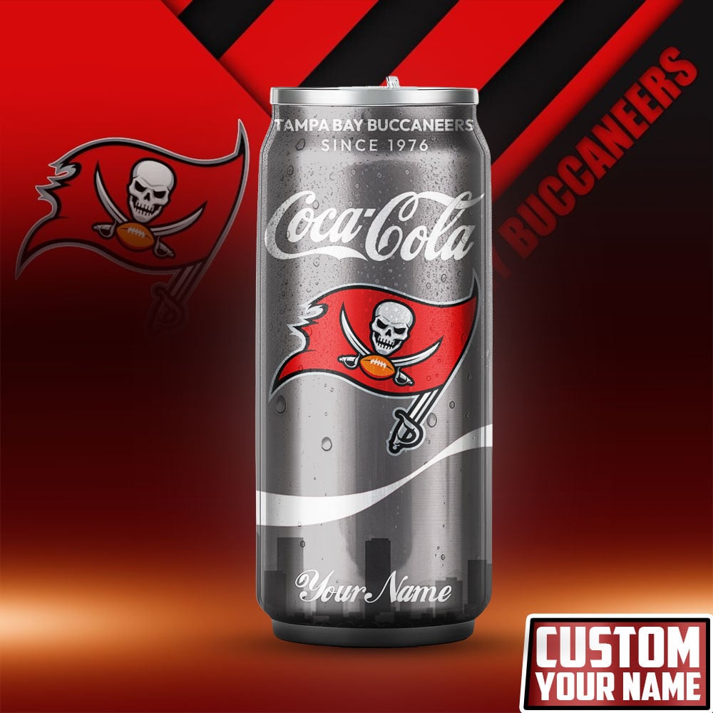 Tampa Bay Buccaneers | NFL Coca Cola Can Shaped Tumbler TD