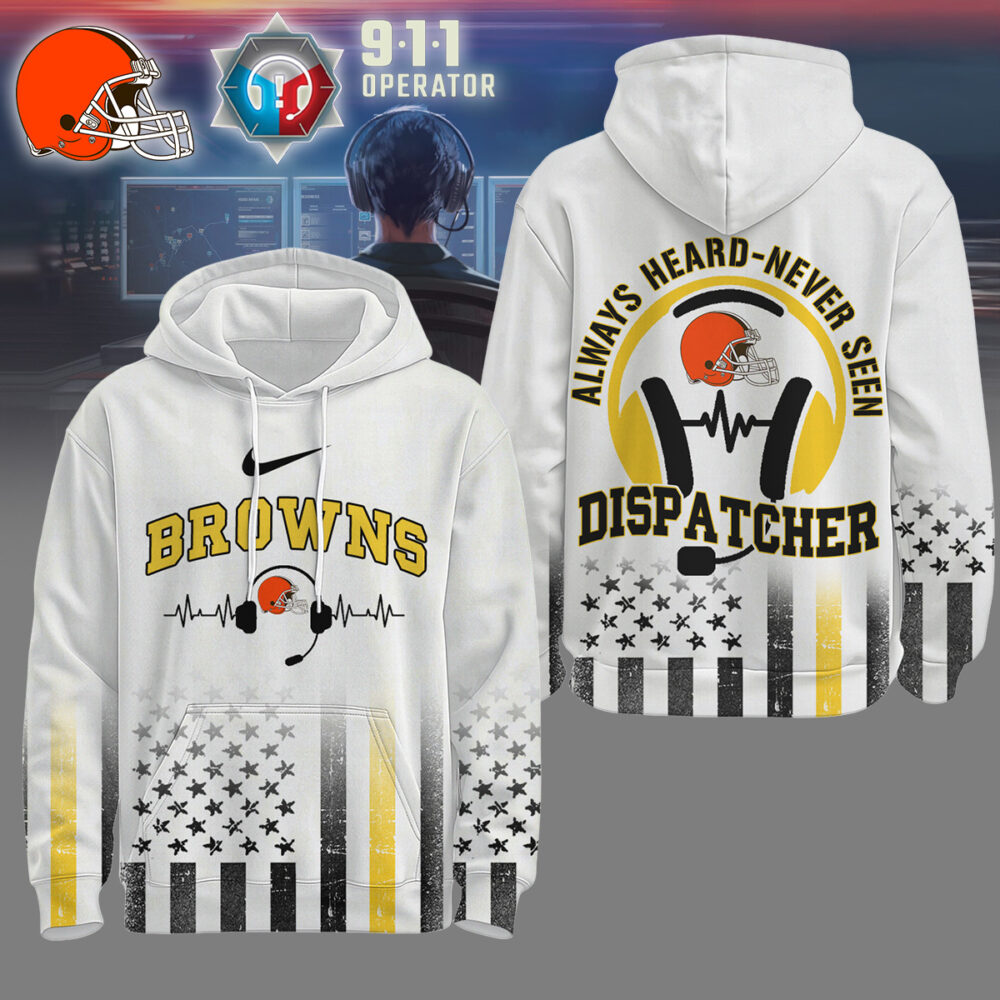 Cleveland Browns | Premium NFL Dispatcher Fan Hoodie