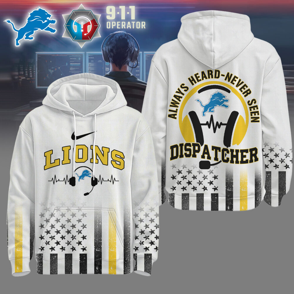 Detroit Lions | Premium NFL Dispatcher Fan Hoodie