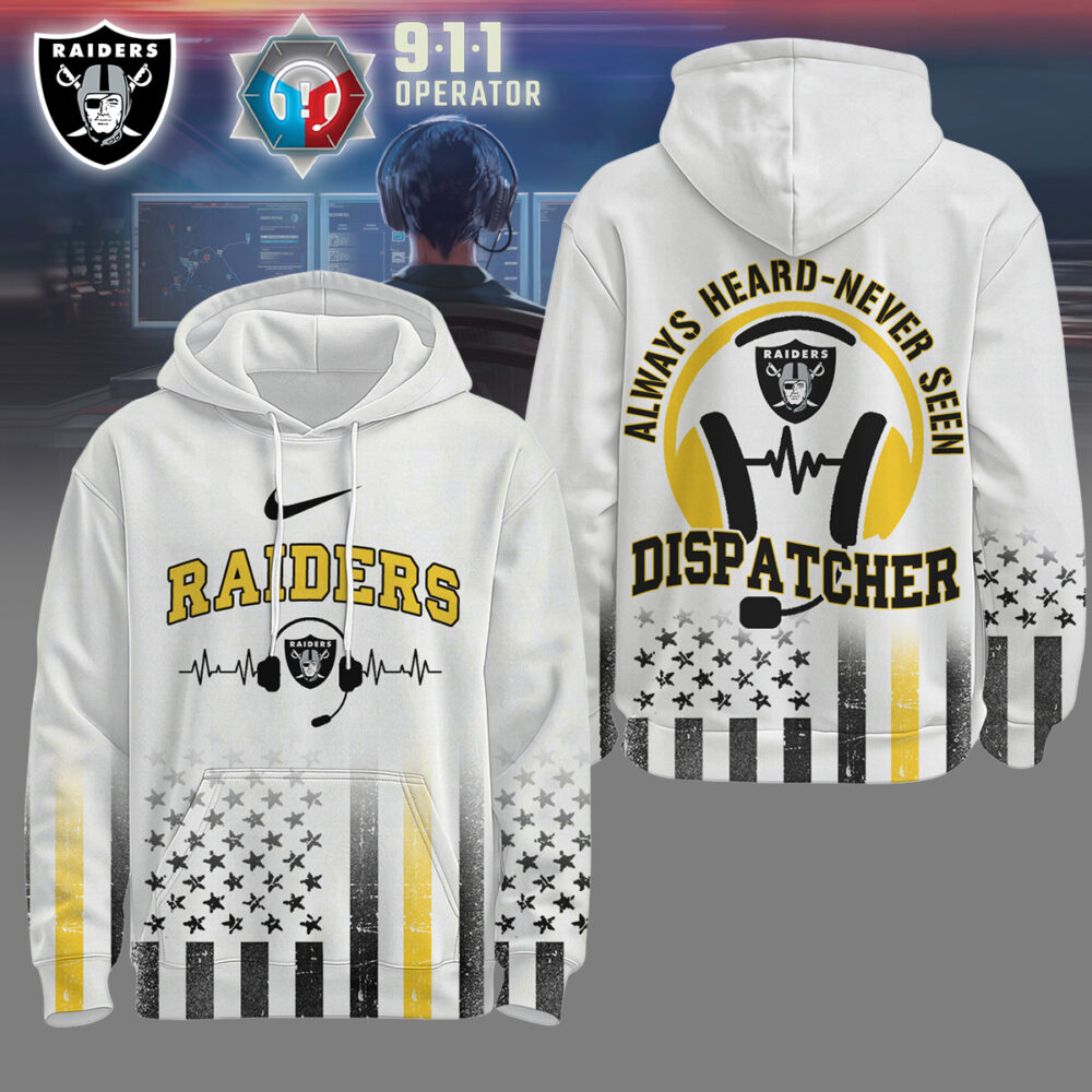 Las Vegas Raiders | Premium NFL Dispatcher Fan Hoodie