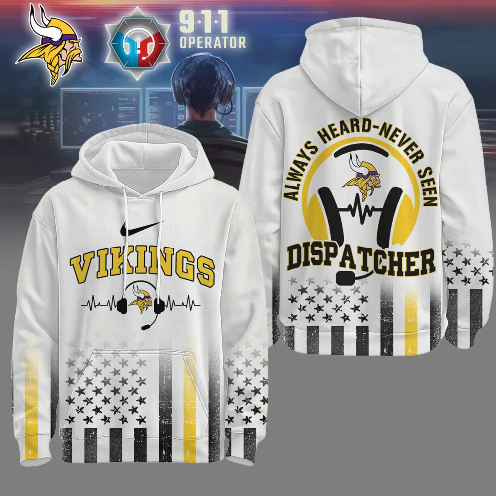 Minnesota Vikings | Premium NFL Dispatcher Fan Hoodie