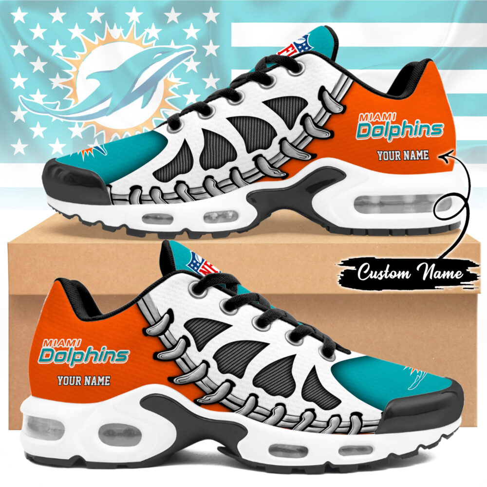 Miami Dolphins | Premium NFL Custom Air Max Shoes for Fans NY