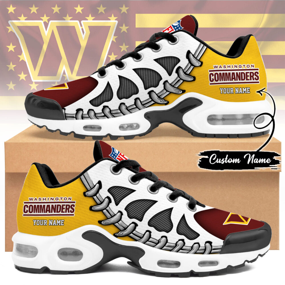 Washington Commanders | Premium NFL Custom Air Max Shoes for Fans NY