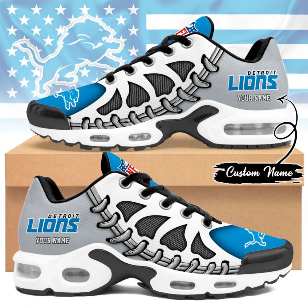 Detroit Lions | Premium NFL Custom Air Max Shoes for Fans NY
