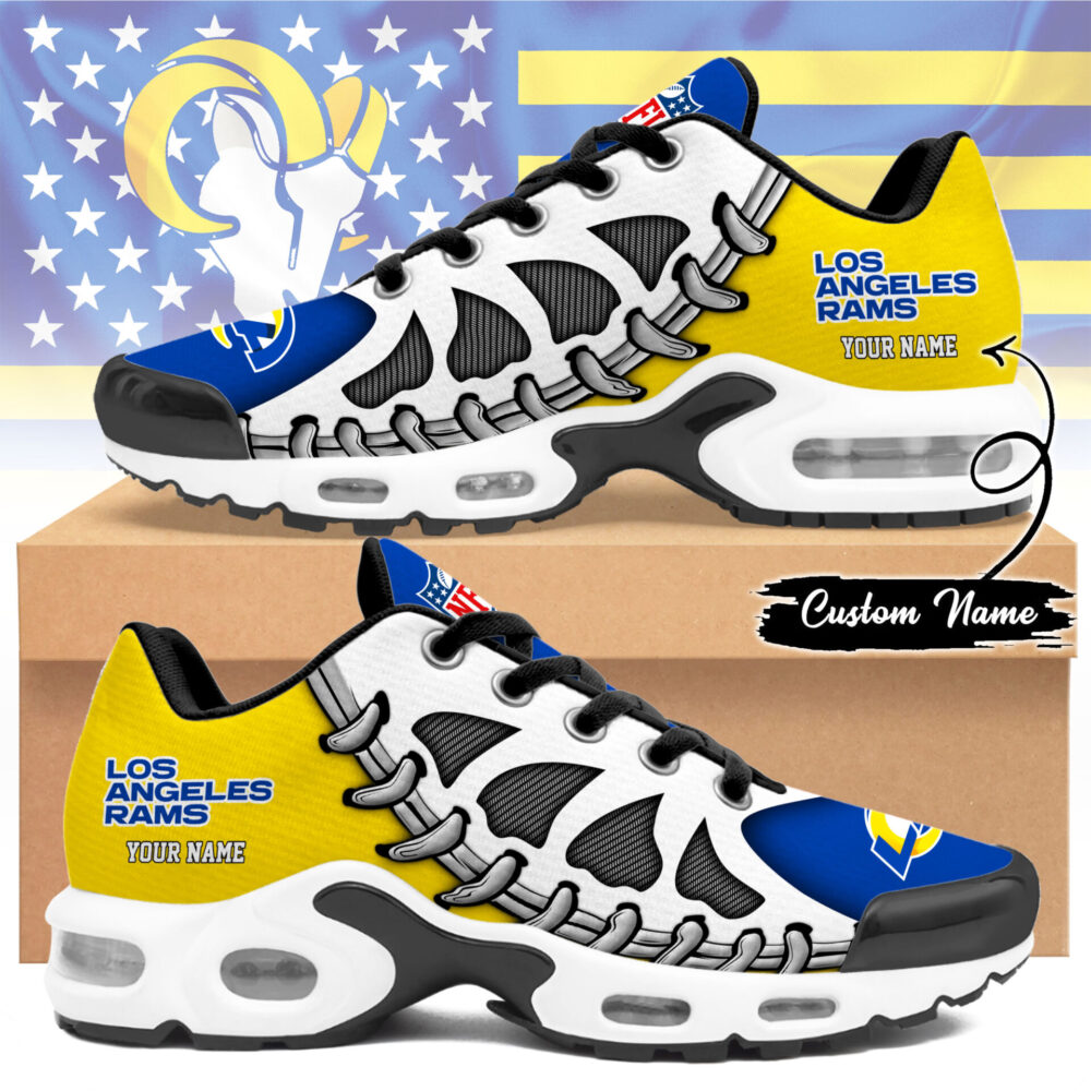 Los Angeles Rams | Premium NFL Custom Air Max Shoes for Fans NY