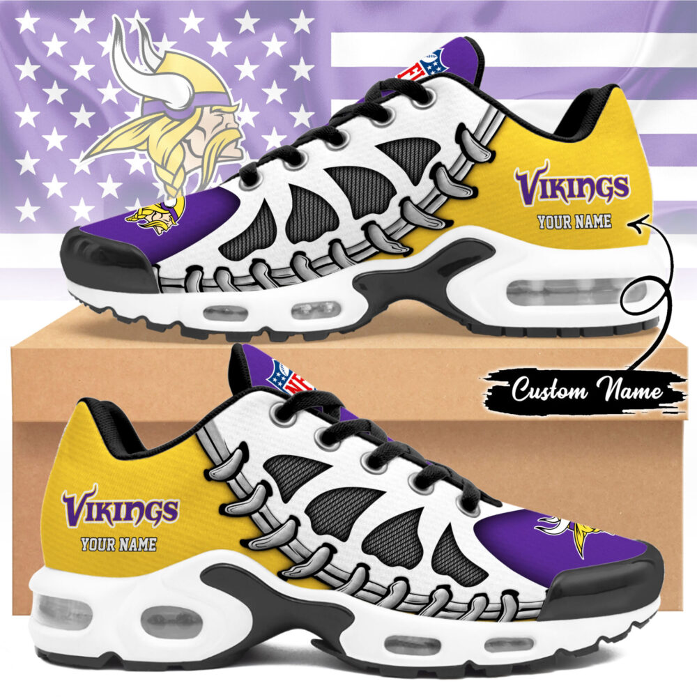 Minnesota Vikings | Premium NFL Custom Air Max Shoes for Fans NY