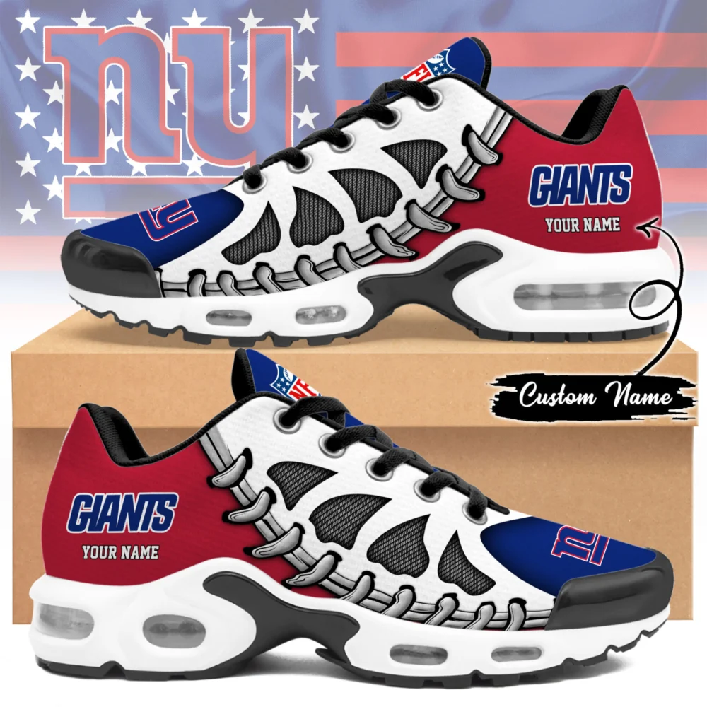 New York Giants | Premium NFL Custom Air Max Shoes for Fans NY