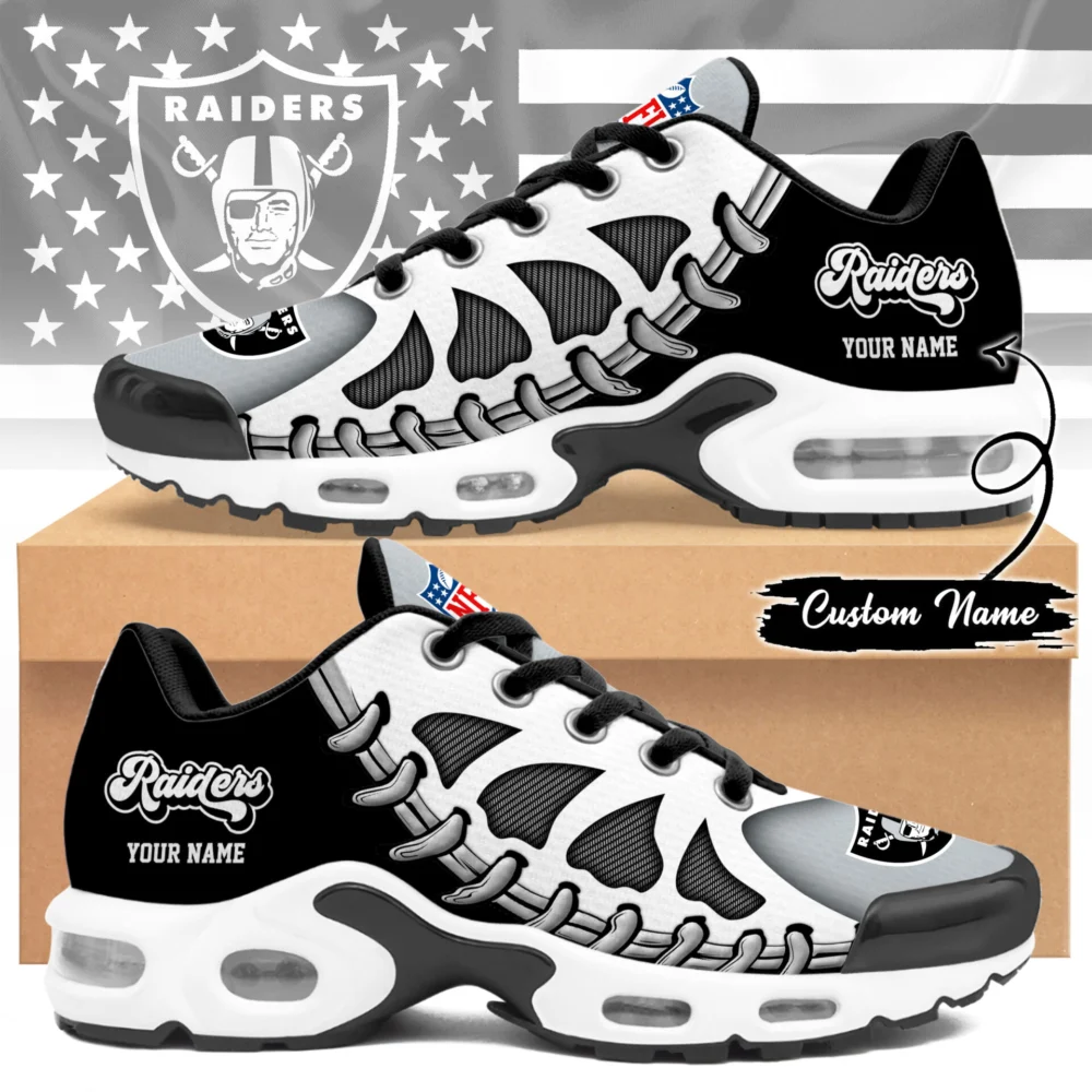 Las Vegas Raiders | Premium NFL Custom Air Max Shoes for Fans NY